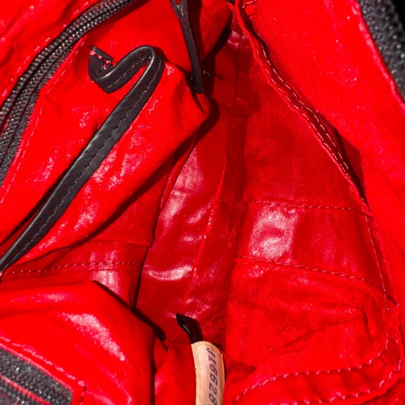 Dooney & Bourke Plaid Crossbody Bag - Red, Green, Brown - Picture 12 of 14